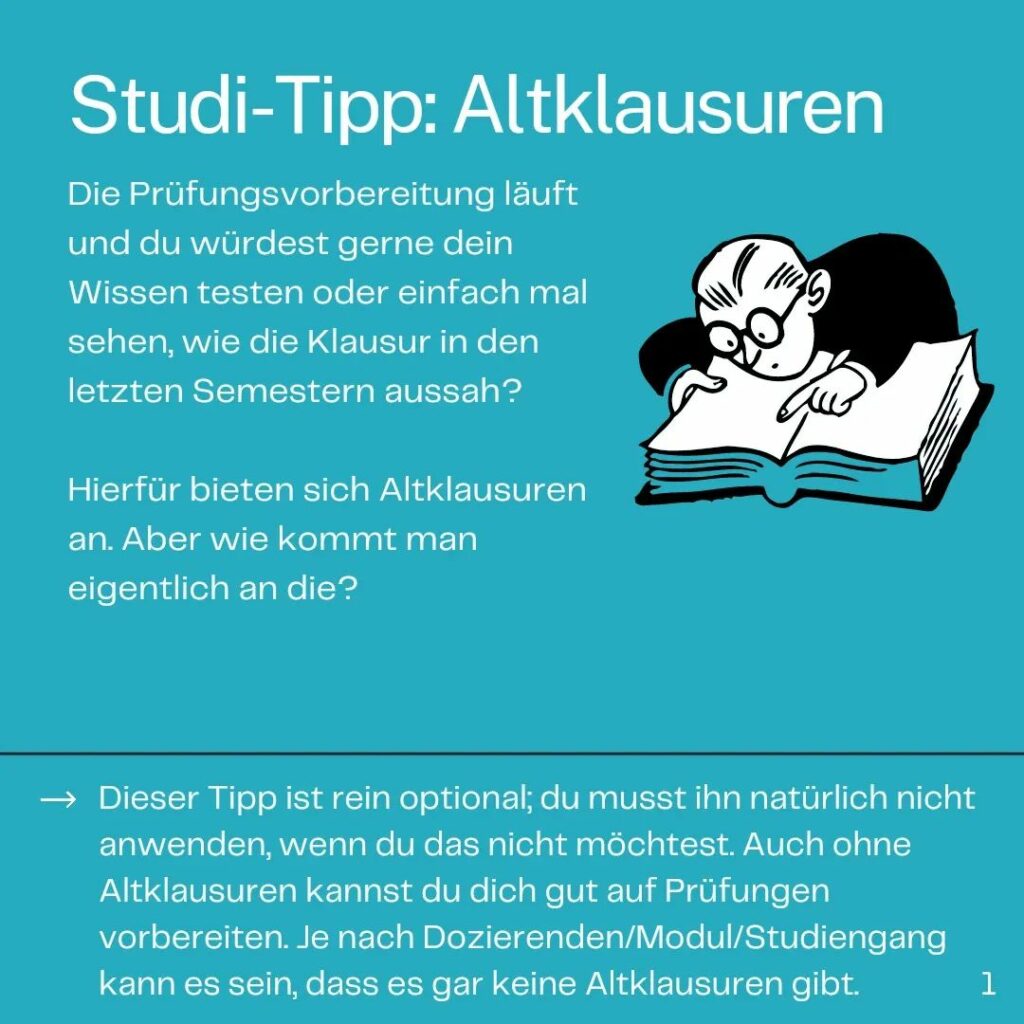 Studi-Tipp: Altklausuren – Stuvus